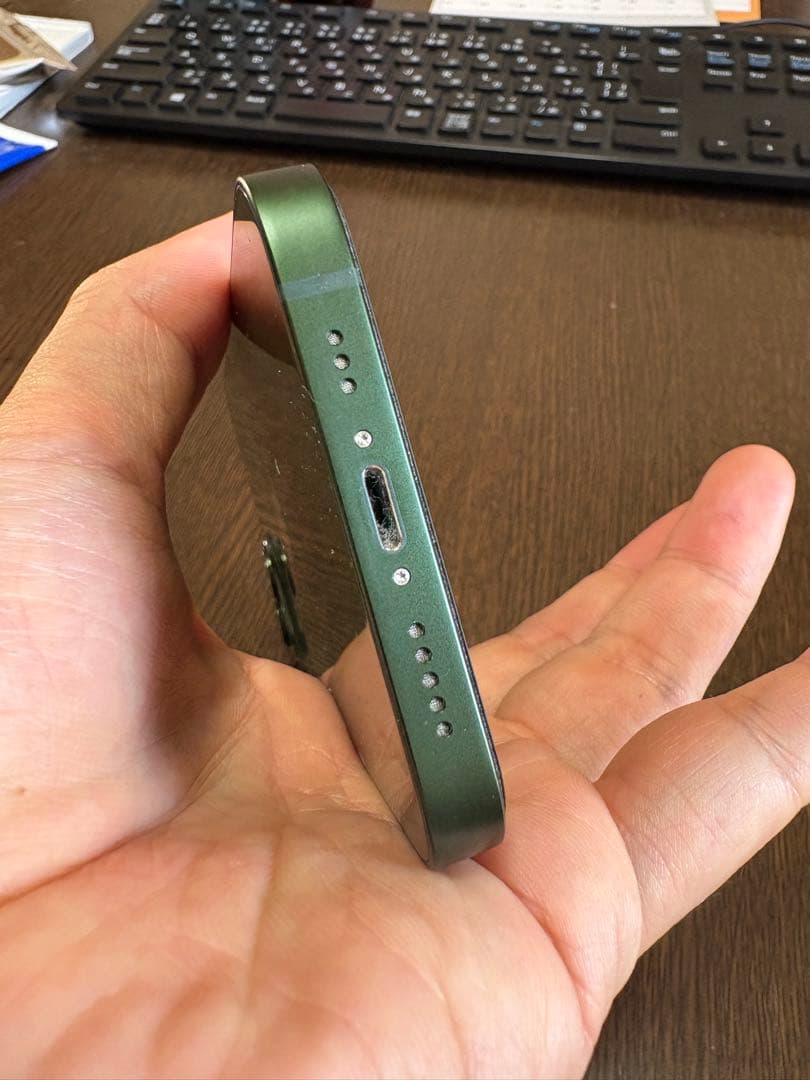 美品！　Apple iPhone 13 グリーン 本体レア色グリーン1/17終了