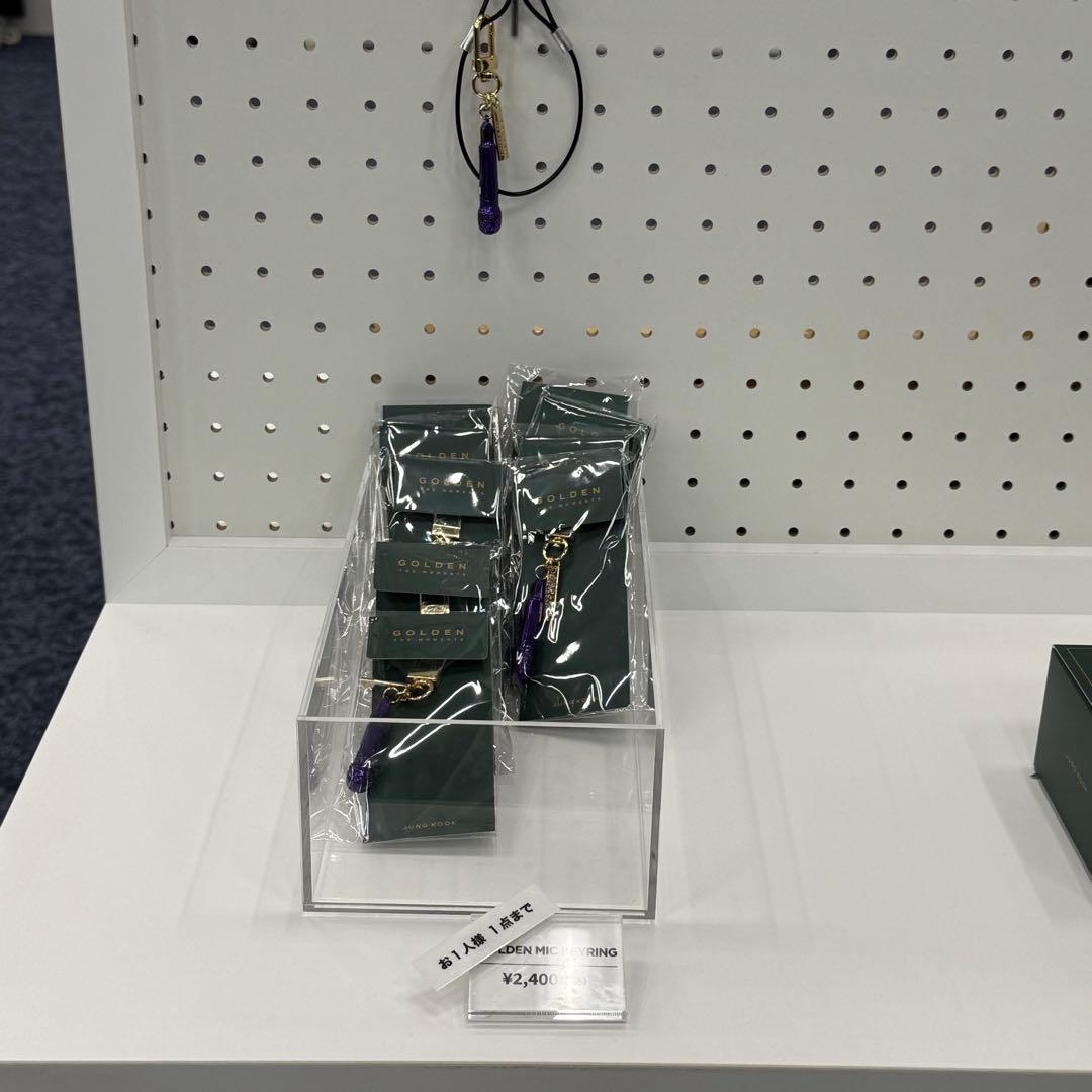 【新品3点セット】ジョングク GOLDEN トートバッグ　キーリング　香水