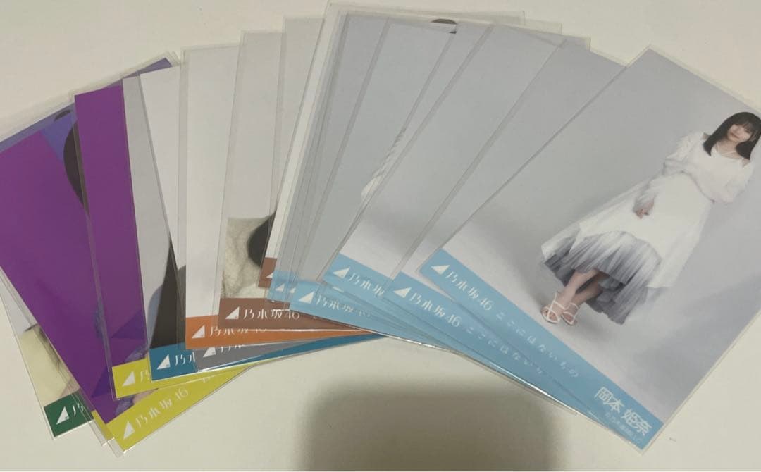 乃木坂46 生写真　5期生　池田瑛紗　菅原咲月　井上和　中西アルノ