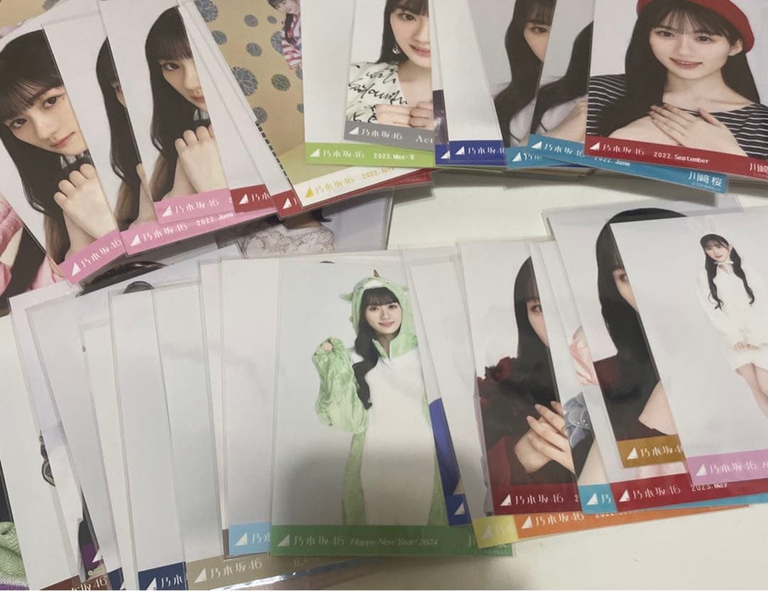 乃木坂46 生写真　5期生　池田瑛紗　菅原咲月　井上和　中西アルノ