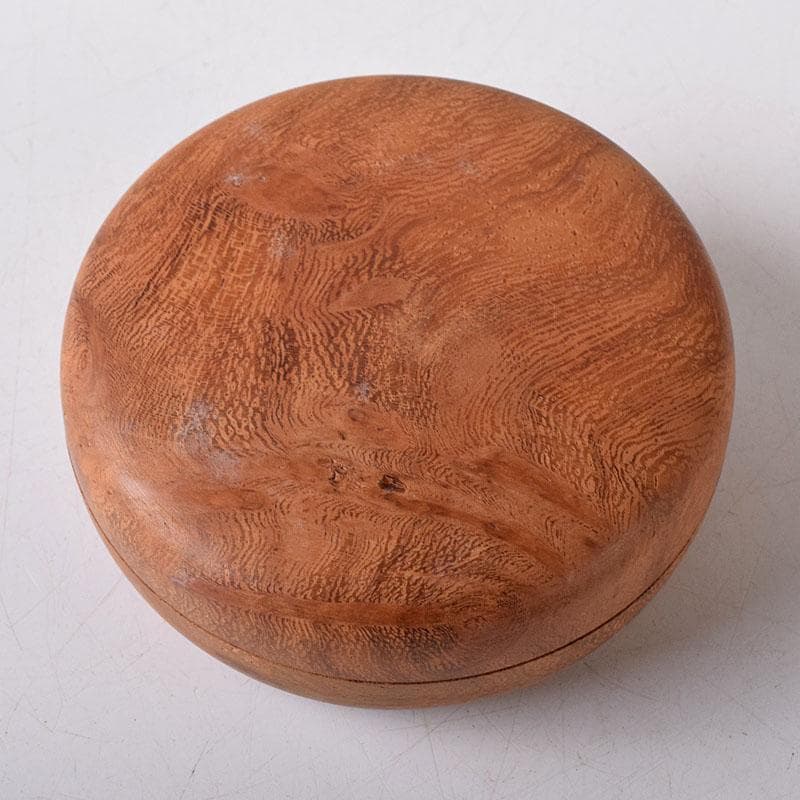 茶道具　大蔵卿四十九代目　樵古庵　木彫　香合　共箱　V　7880