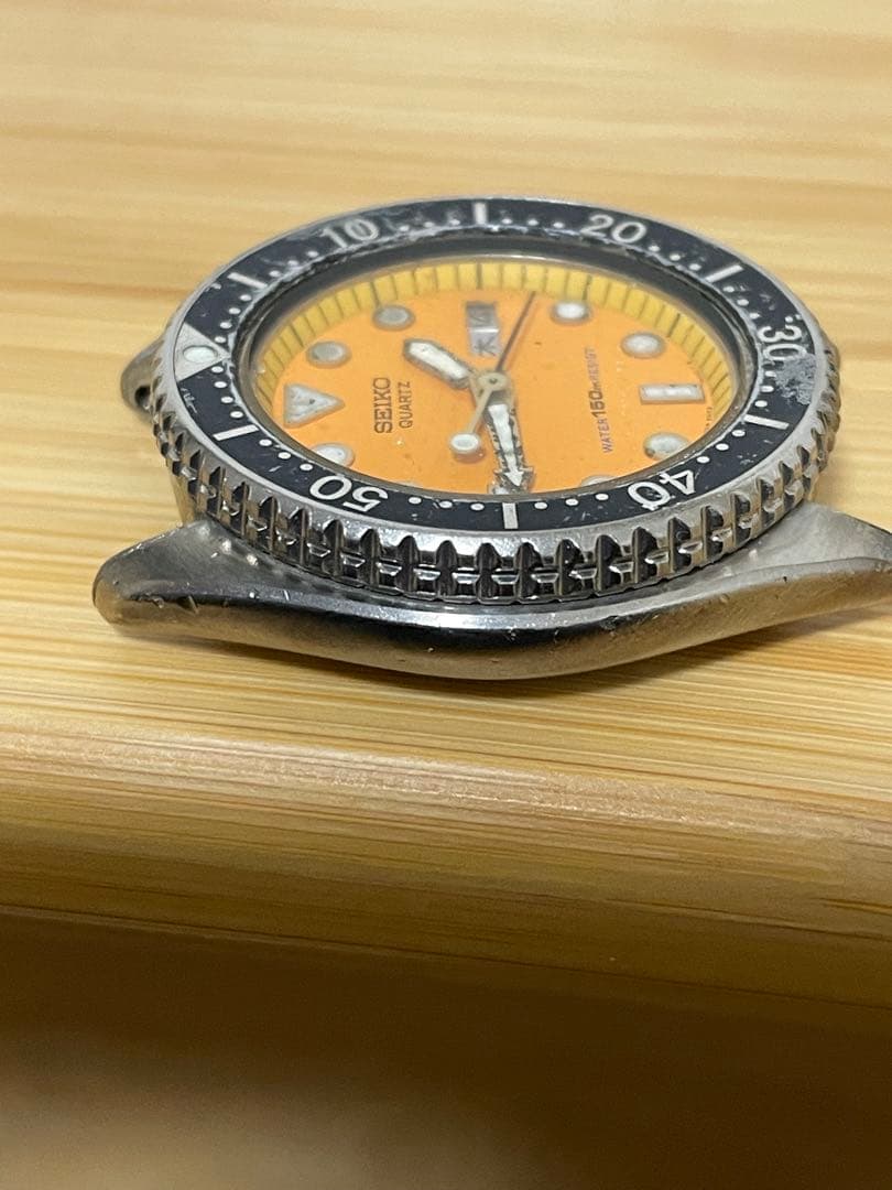 SEIKO オレンジダイバー150M QUARTZ デイデイト6458-600A