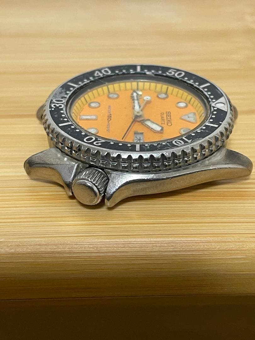 SEIKO オレンジダイバー150M QUARTZ デイデイト6458-600A