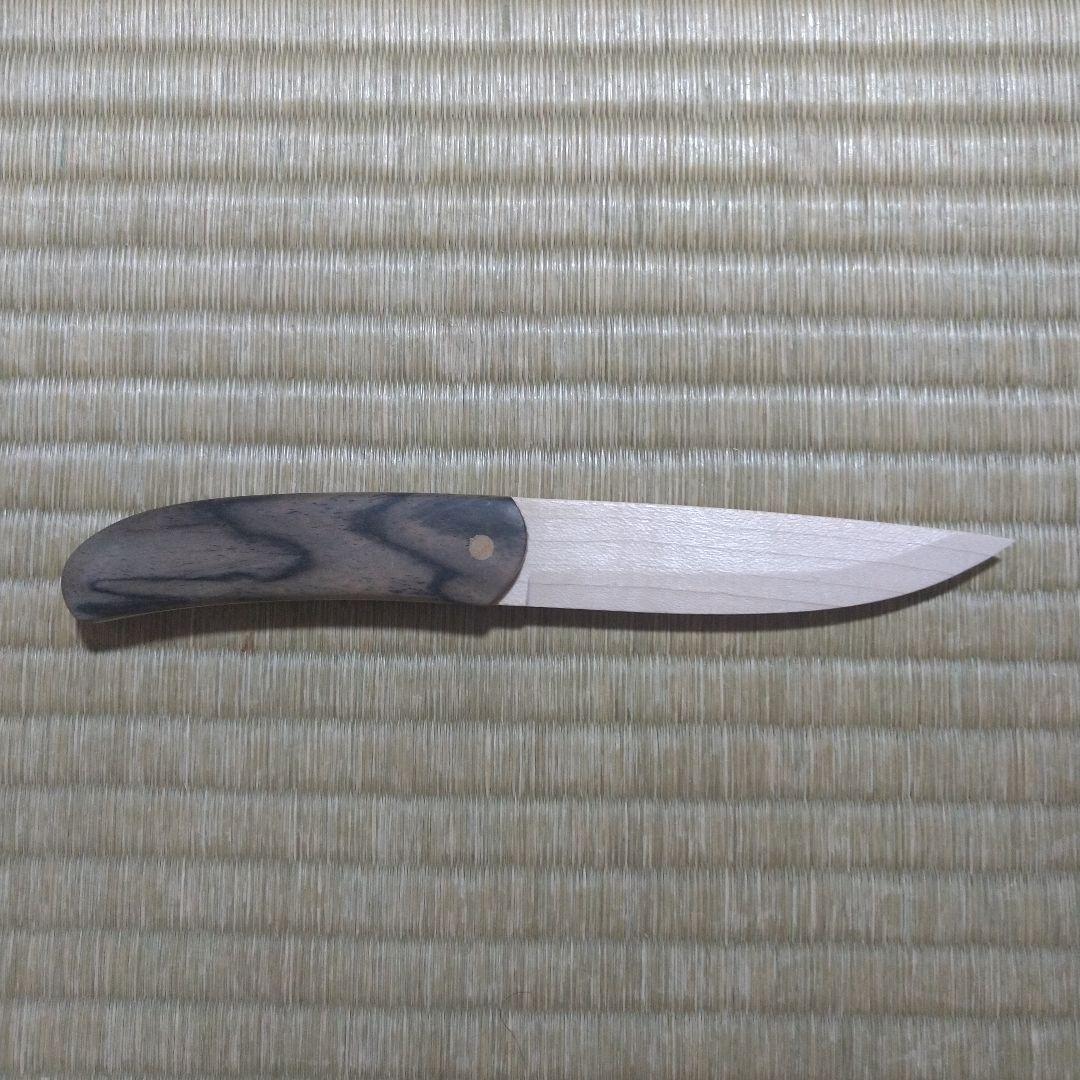 黒柿ペン立て・スマホスタンド・ぺーパーナイフ　3点セット