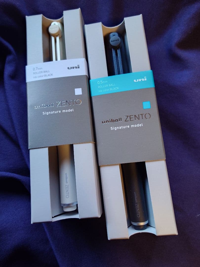 【新品】uniball ZENTO ユニボールゼント シグ二チャーモデル 2本