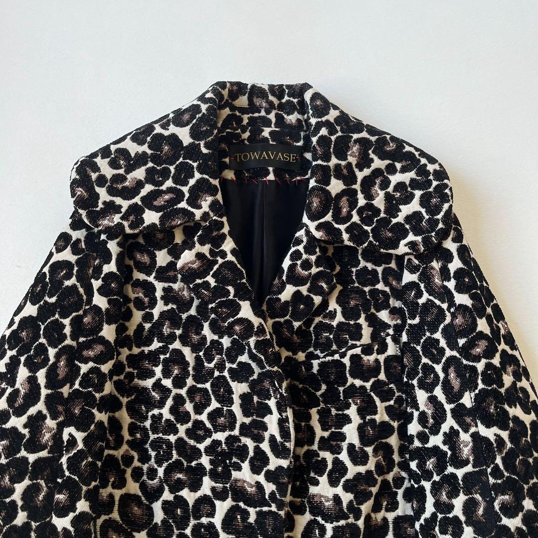 TOWAVASE jacquard robe coat コート