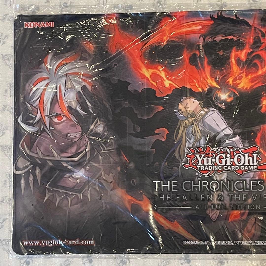 新品 the fallen & the virtuous プレイマット 遊戯王