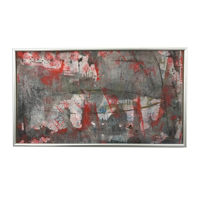 遊 21-a  （アクリル絵具 肉筆画/サイン有り）