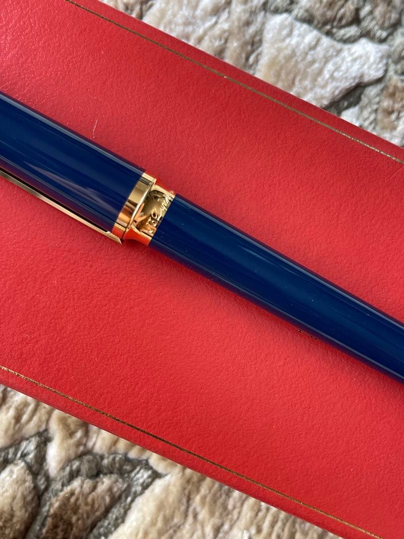 S.T.Dupont デュポン　万年筆　ボルドーカラー　Ｋ18 750