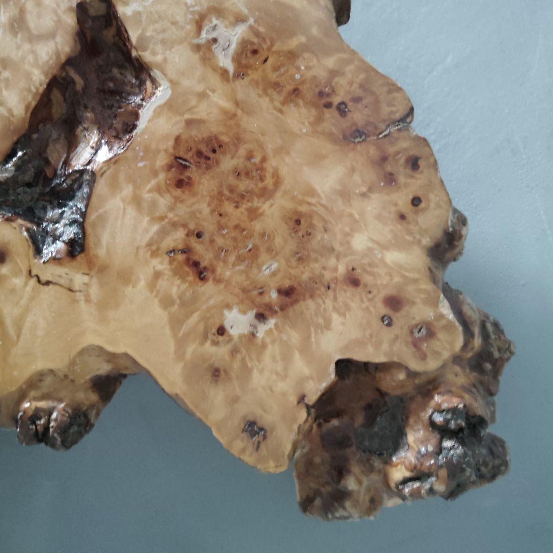 天然木一枚板 瘤台 花台 盆栽台 置き台 飾り台 こぶ 侘び寂び