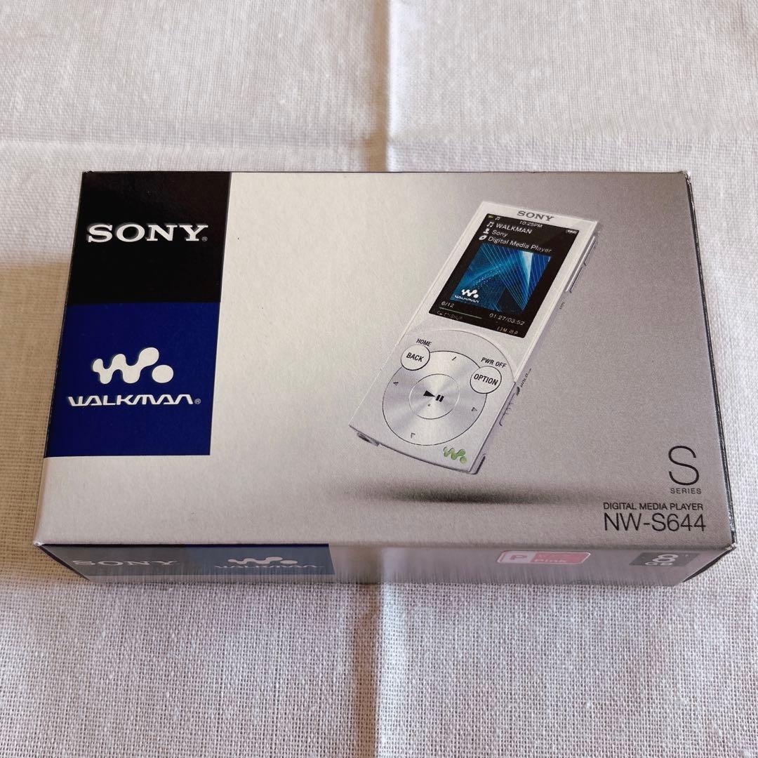 SONY ウォークマン ピンクNW-S644 WALKMAN シリコンケース付き