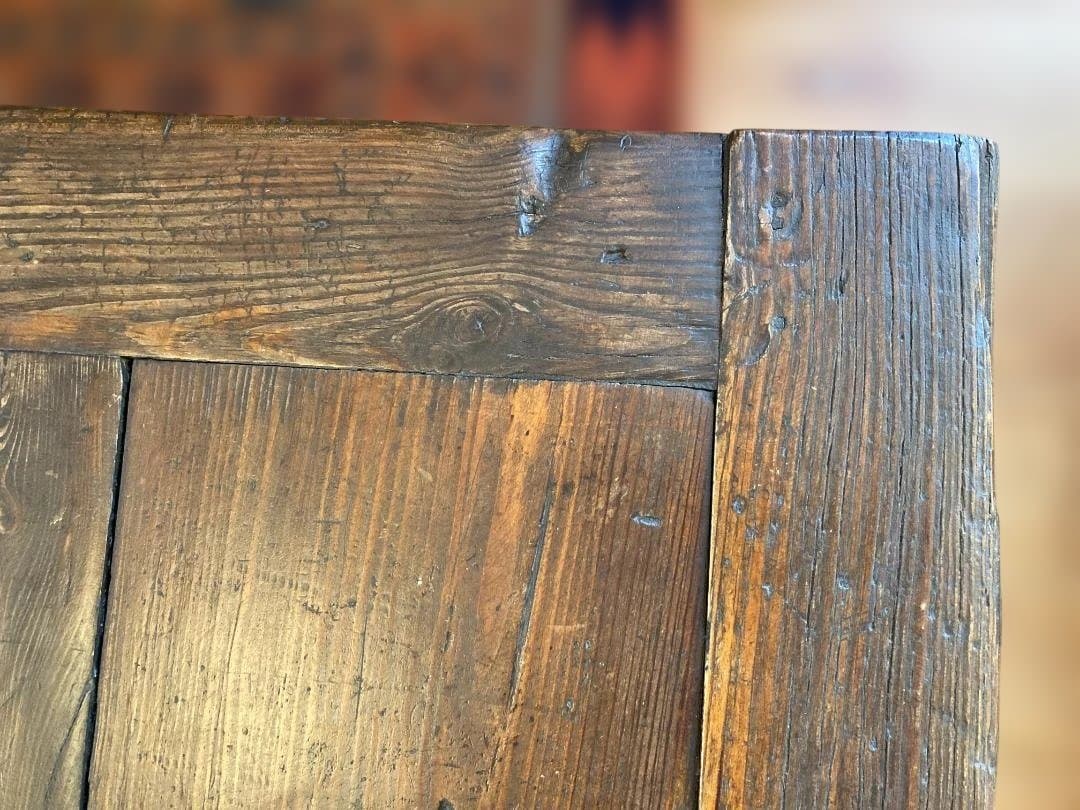 無垢材座卓 ダークブラウン 約160.5cm x 81cm x 38.5cm