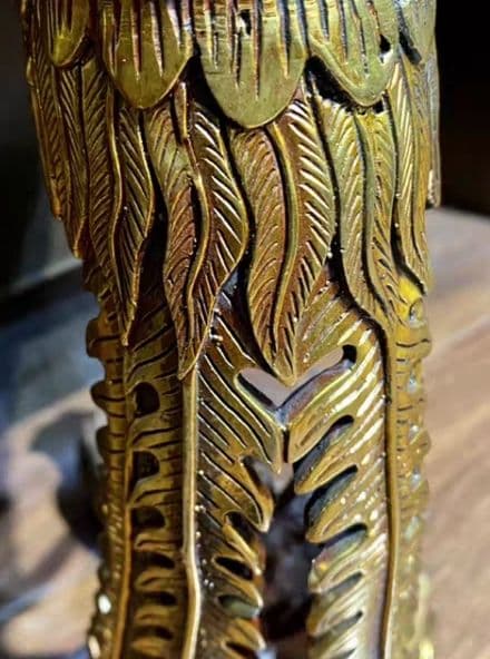 銅器 仏教 鳳凰塔の香炉 古美術 コレクション品 銅製 工芸品 彫刻装飾品置物