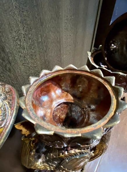 銅器 仏教 鳳凰塔の香炉 古美術 コレクション品 銅製 工芸品 彫刻装飾品置物