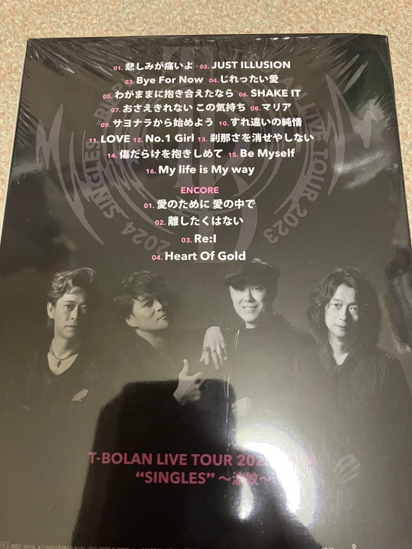 最終価格　会場限定T-BOLAN LIVE TOUR 2023 \"SINGLES