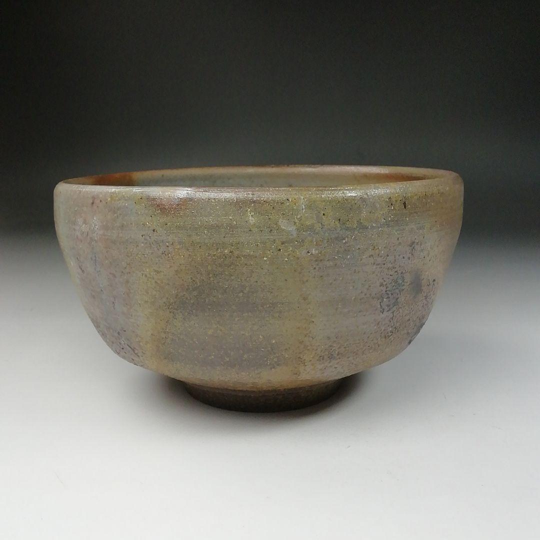 Ｔ６６０　茶碗　『備前焼』『泰山窯 造』　共箱　抹茶碗　茶道具