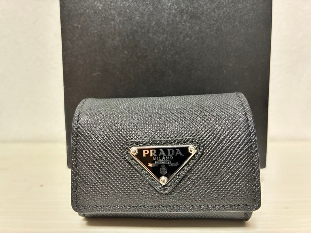 PRADA サフィアーノレザー AirPodsケース 小物