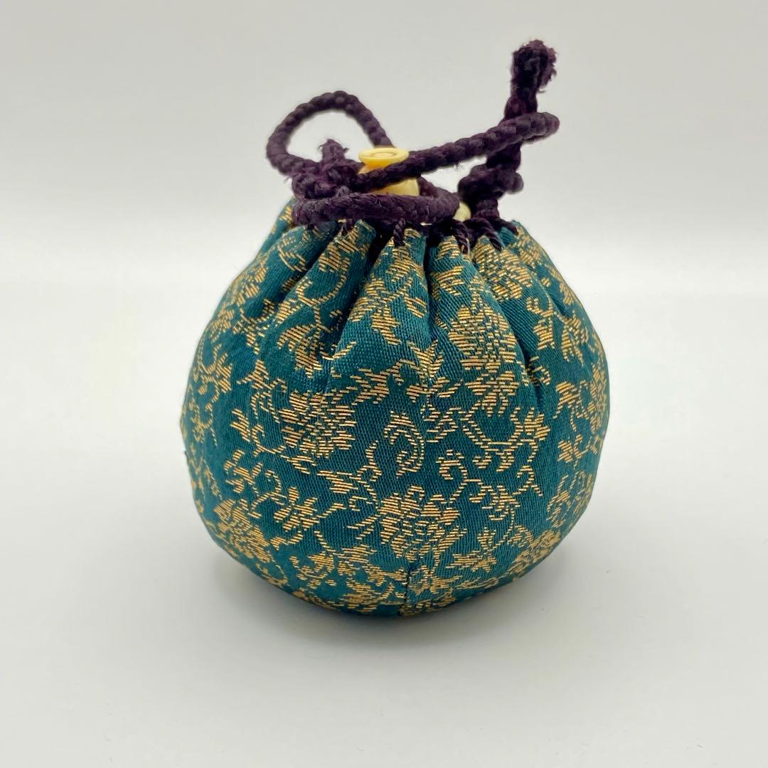 淡々斎書付 茄子茶入 膳所焼　陽炎園　共箱入　茶道具　濃茶器　唐物