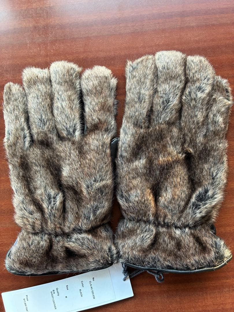 CHALLENGER ファー付き手袋