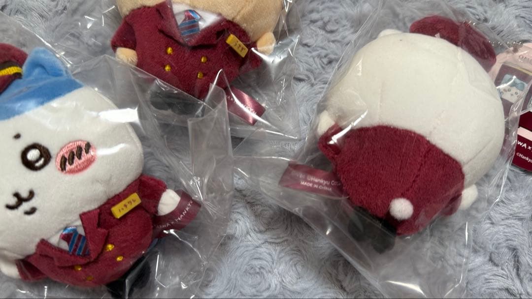 ちいかわ 阪急電車 阪急電車なマスコット（ちいかわ、ハチワレ、うさぎ）