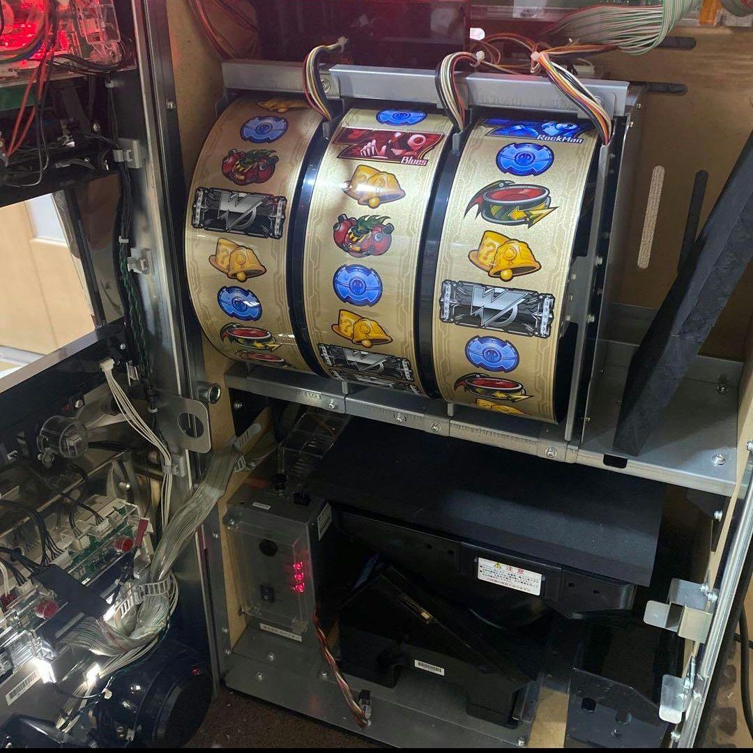 ロックマンアビリティ　スロット　実機　メダル不要機　音量調節搭載 ジャンク