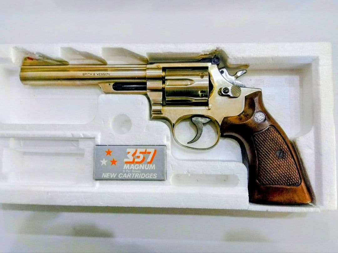 コクサイ S&W COMBAT MAGNUM 357リボルバー 金属製