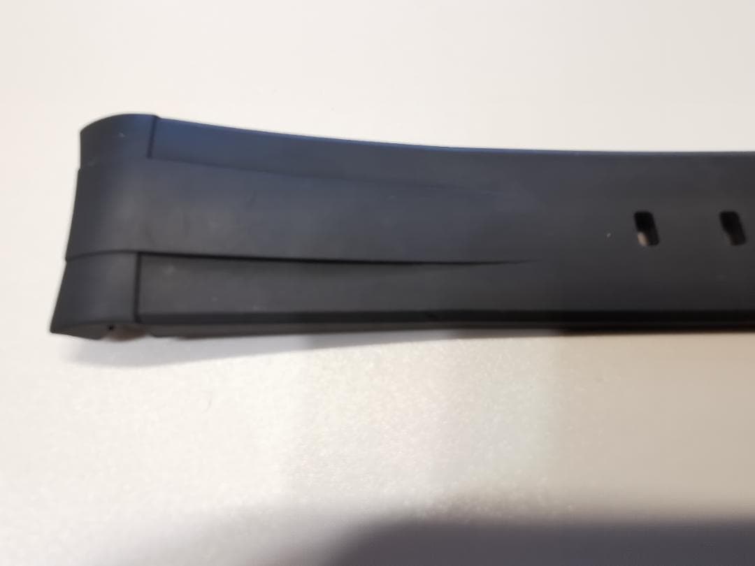 【RUBBER B】 ロレックス《 ROLEX 》サブマリーナ用ラバーベルト：黒