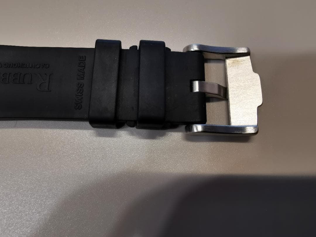 【RUBBER B】 ロレックス《 ROLEX 》サブマリーナ用ラバーベルト：黒