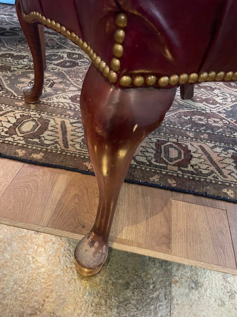 アンティーク　チェスターフィールド　チェア