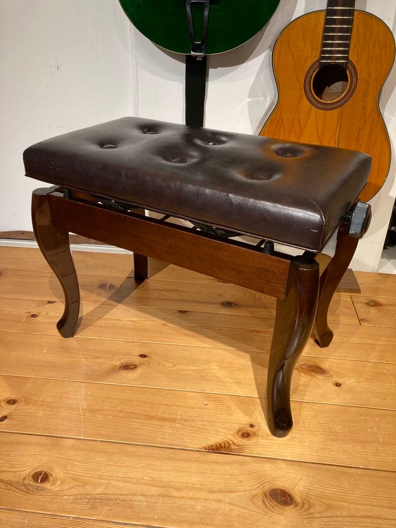 猫脚 ピアノ椅子 ピアノチェア 高さ調整 猫足 アンティーク調 ビンテージ風 ギ