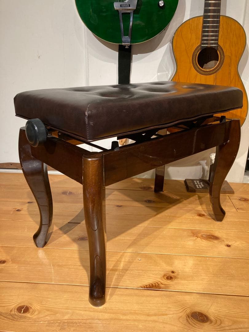 猫脚 ピアノ椅子 ピアノチェア 高さ調整 猫足 アンティーク調 ビンテージ風 ギ