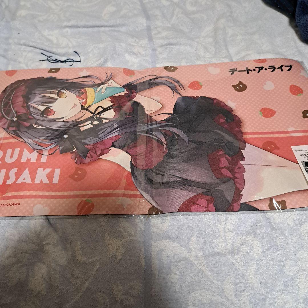 デート・ア・ライブ　時崎狂三　得点用ラバーマット　原作版デートver