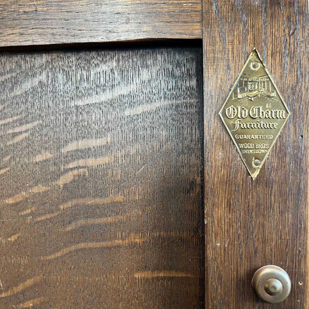 【英国Old Charm】カップボード サイドボード Wood Bros