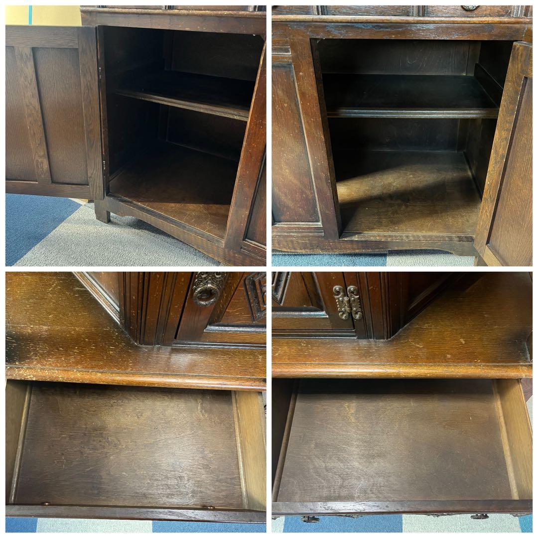 【英国Old Charm】カップボード サイドボード Wood Bros