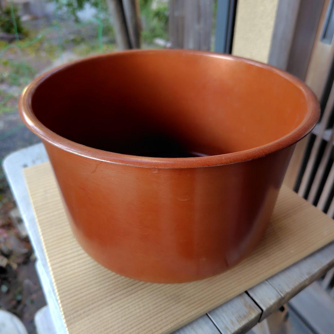 ①菊螺鈿手焙　火鉢黒漆　清菊真香