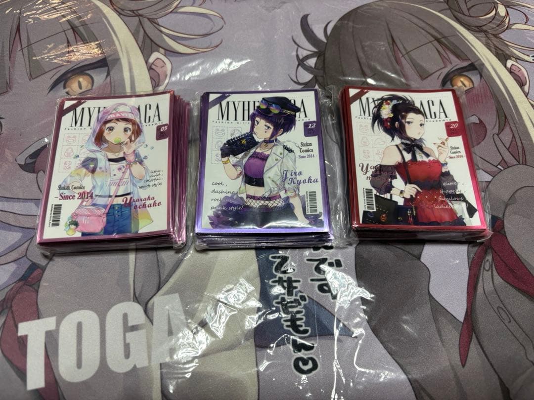 僕のヒーローアカデミア　同人スリーブ3つ