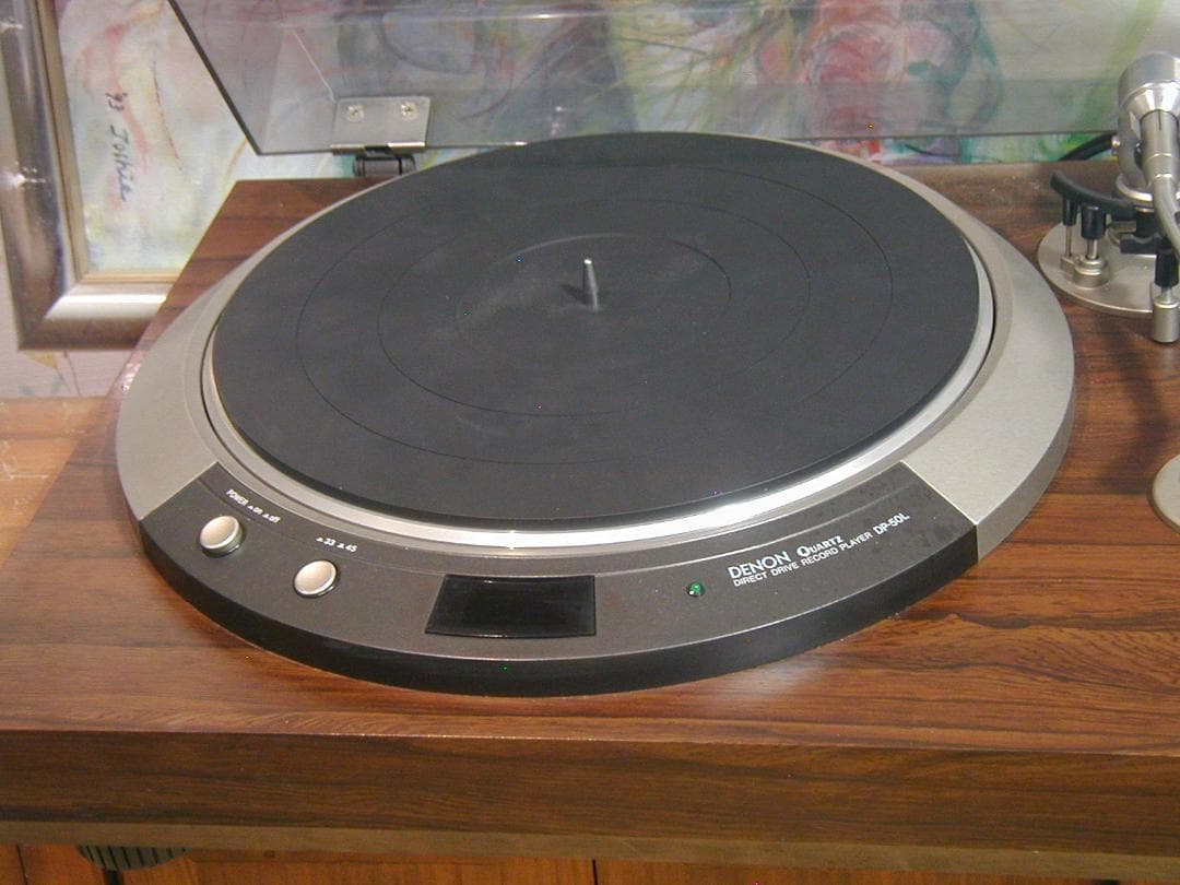 ★DENON デンオン　DP-50L レコードプレイヤー 少々難あり