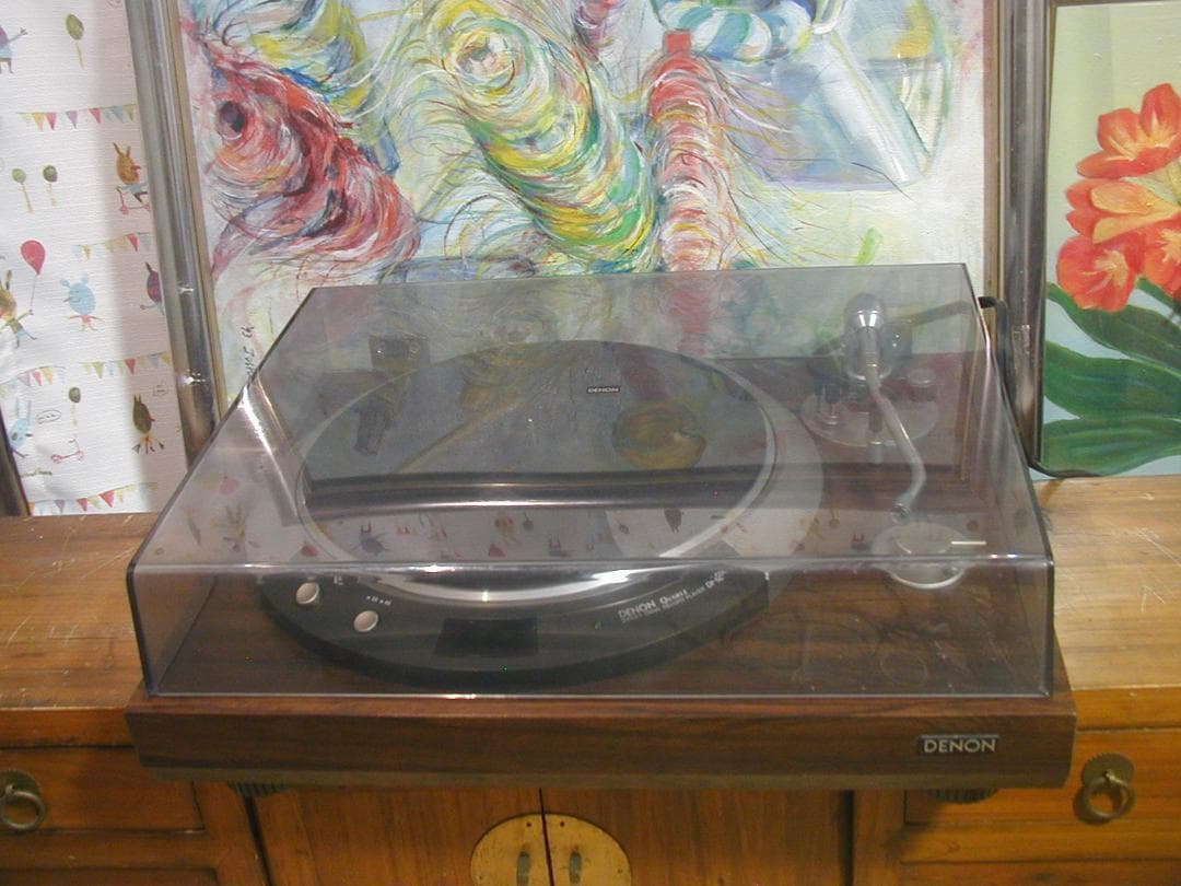 ★DENON デンオン　DP-50L レコードプレイヤー 少々難あり