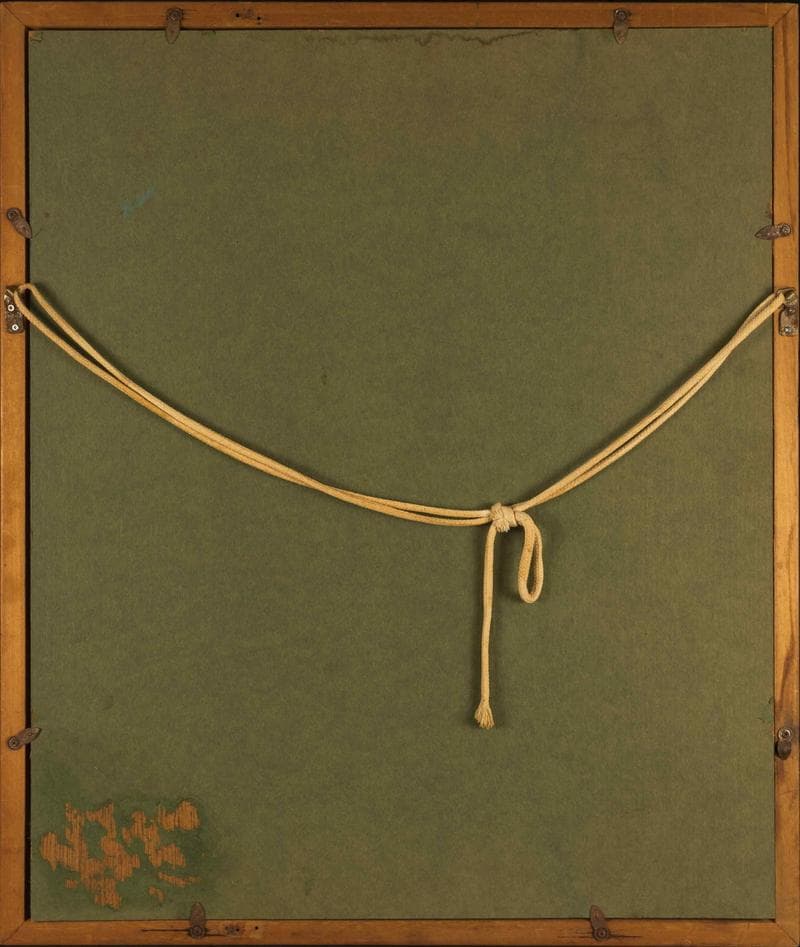 森田茂　油彩　肉筆『牡丹』表サイン　裏サイン　F6号　額装　b634