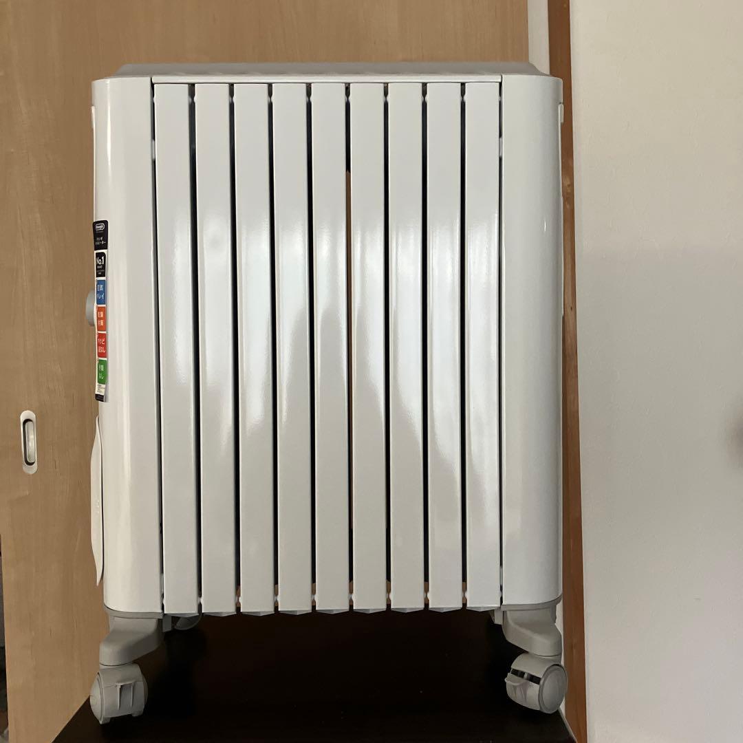 オイルヒーター キャスター付き ホワイト