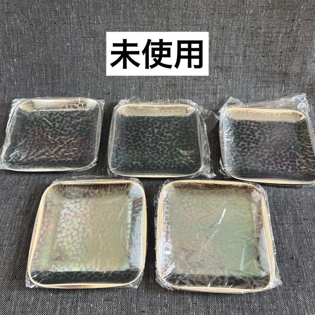 銀川堂『いぶし銀』黄銅 茶器揃 急須＆茶托10客 煎茶道具 金属工芸