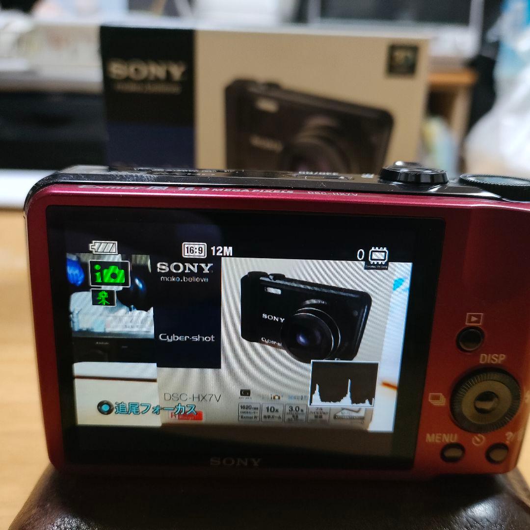 C*a様 SONY Cyber-shot DSC-HX7V レッド　カメラケース