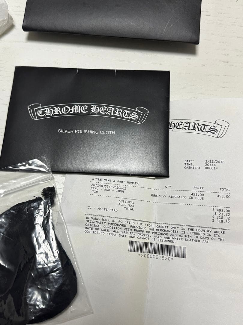 chrome hearts ring クロームハーツリング