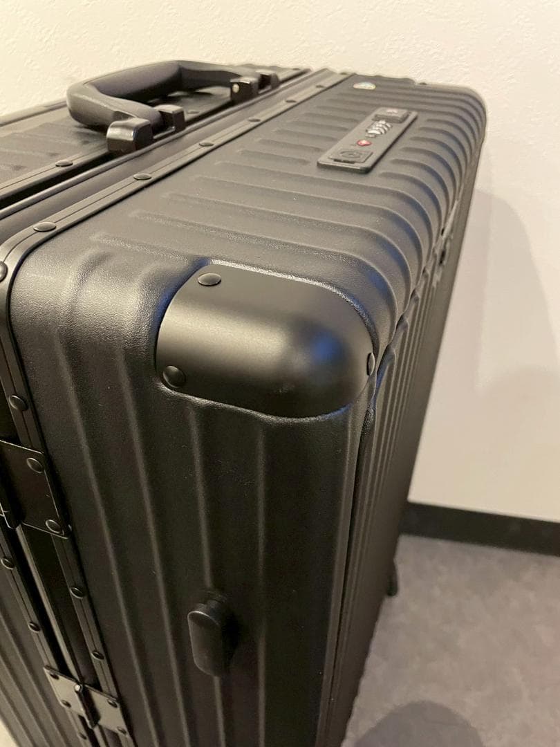 リベティ多機能キャリーケース【マットブラックМサイズ】32