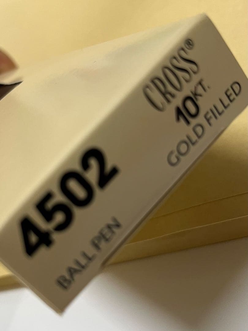 お値下げ！CROSSボールペン 10кт.GOLD FILLEDアンティーク