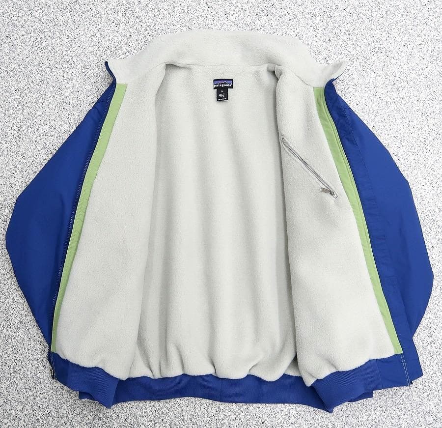 極美 XL パタゴニア 1998 シェルドシンチラ ジャケット ストームブルー