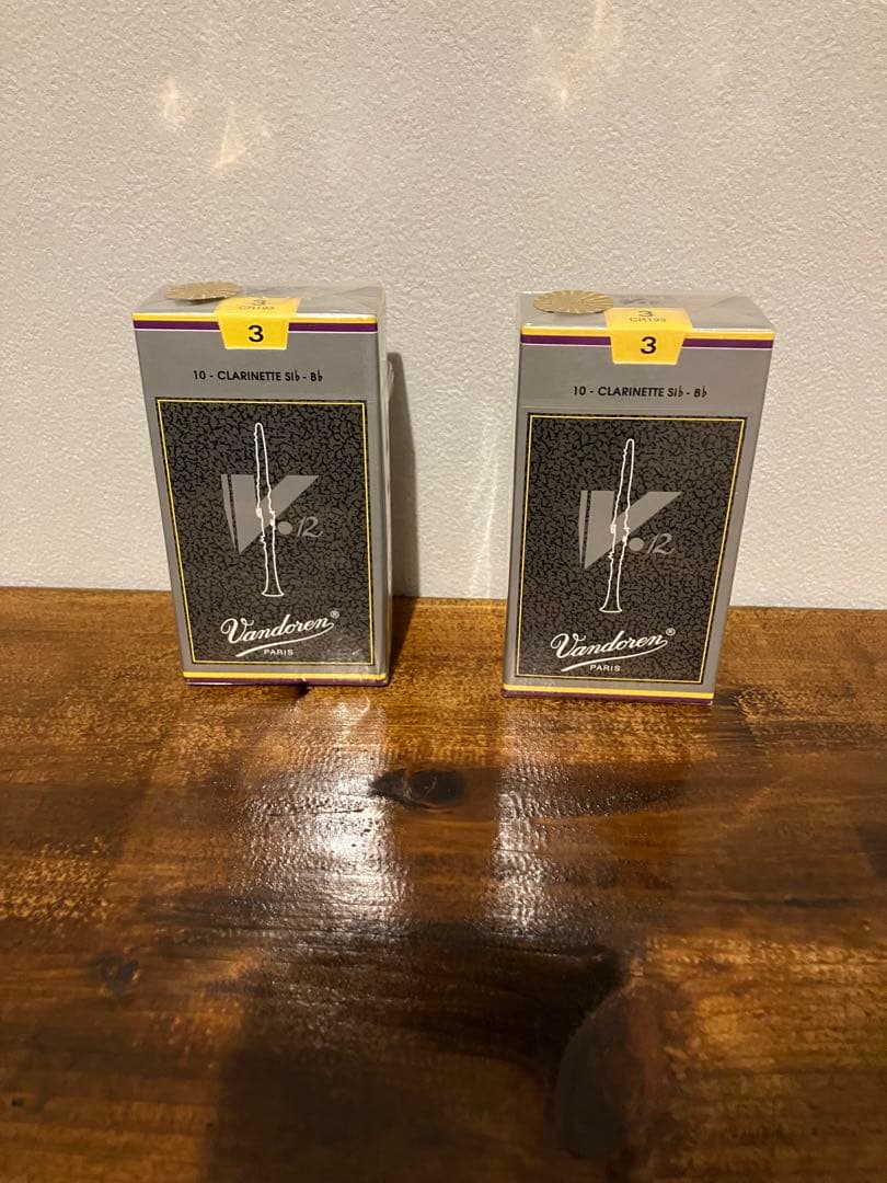 Vandoren クラリネットリード 3番 10枚入り