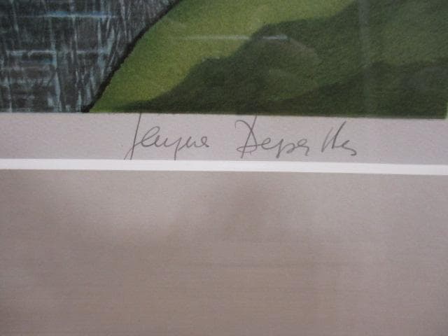 ジャック・デペルト LE GRAND CANAL リトグラフ20/225