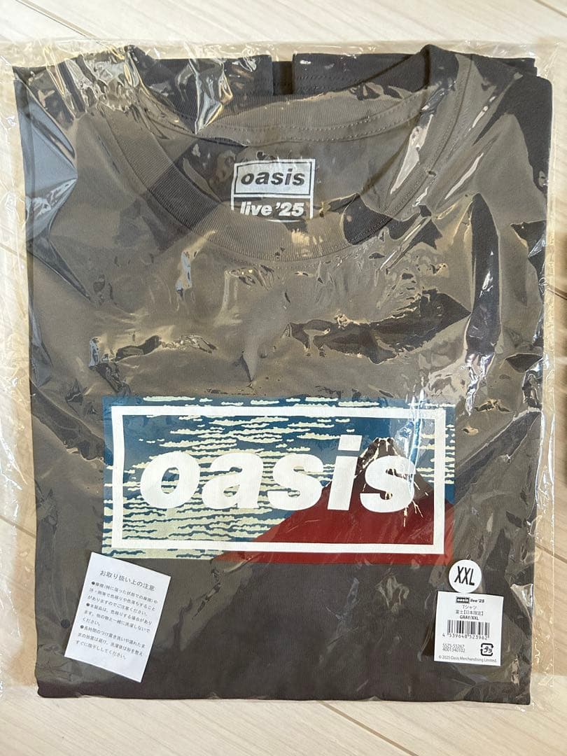 【Oasis Live'25】公式Tシャツ 富士（日本限定品）