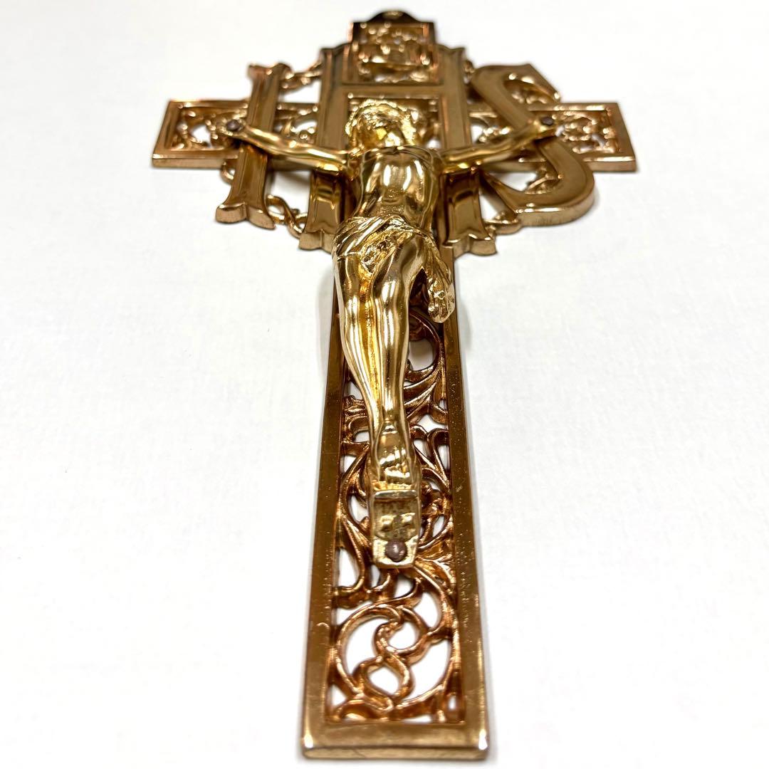 アメリカ アンティーク 聖イエス 壁掛けクロス 超大型